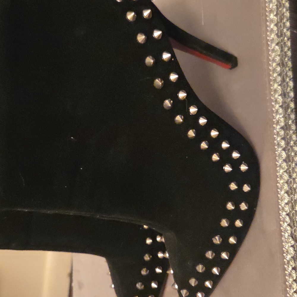 Today Only Studded Black Women's Boots - Picture 5 of 5